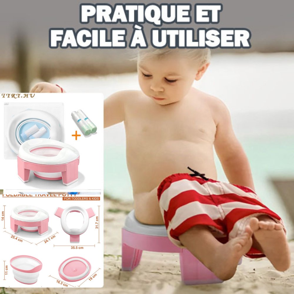 POT BEBE - PLIABLE POUR VOYAGE - Solutions bébé