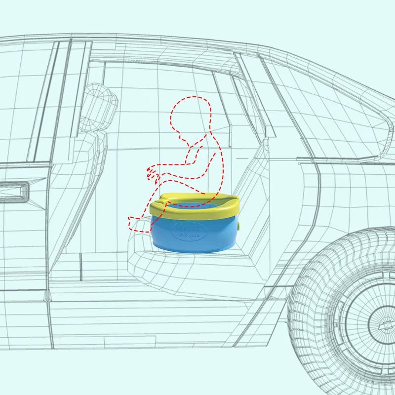 POT BEBE - POT PLIABLE POUR VOYAGE - Solutions bébé