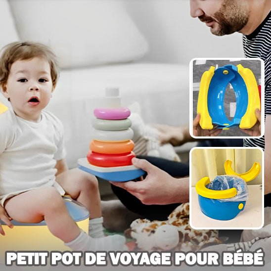 POT BEBE - POT PLIABLE POUR VOYAGE - Solutions bébé