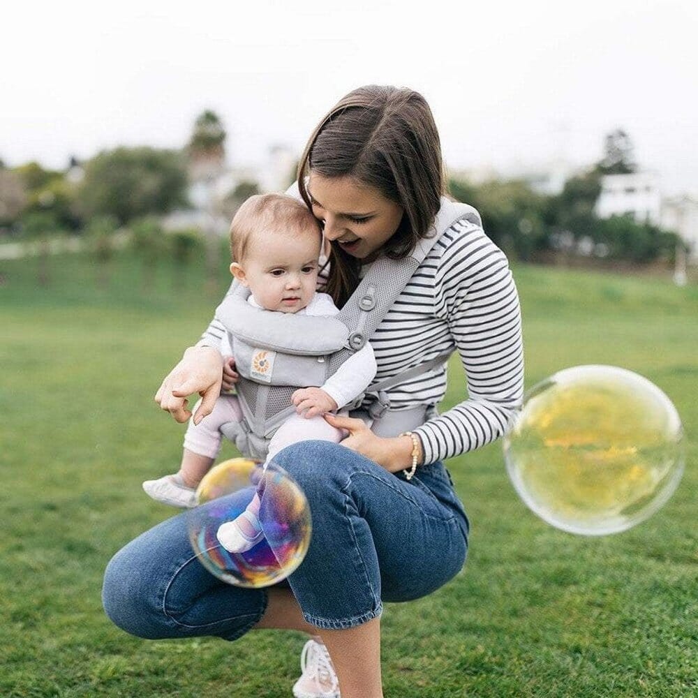 Porte Bebe - BreathBabyBag™ - Gris - Solutions bébé