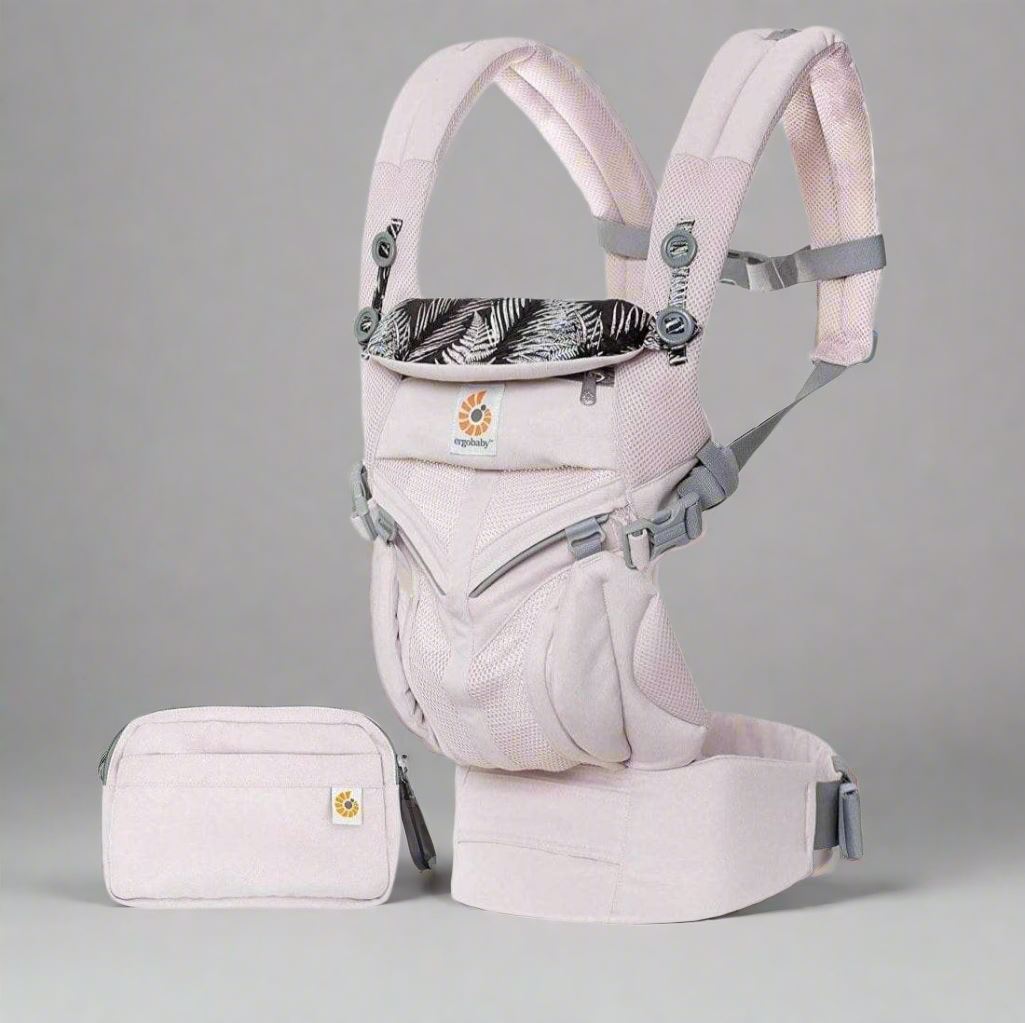 Porte Bebe - BreathBabyBag™ - Rose Maille - Solutions bébé