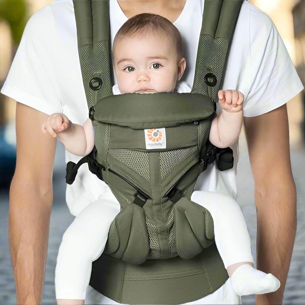 Porte Bebe - BreathBabyBag™ - Vert Olive - Solutions bébé