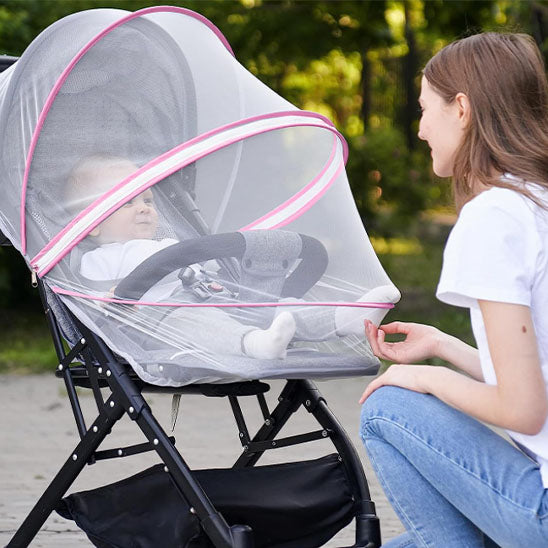 MOUSTIQUAIRE BEBE UNIVERSELLE POUR POUSSETTE