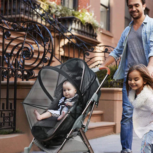 MOUSTIQUAIRE BEBE UNIVERSELLE POUR POUSSETTE