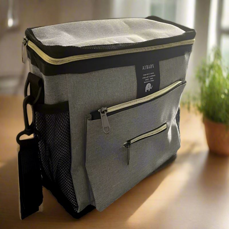 Sac à Langer à Dos - BabyTravel™ - Gris - Solutions bébé