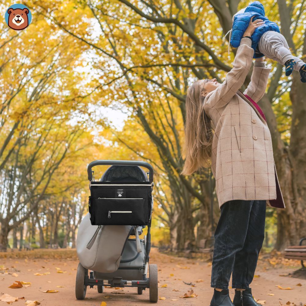 Sac à Langer à Dos - BabyTravel™ - Noir - Solutions bébé
