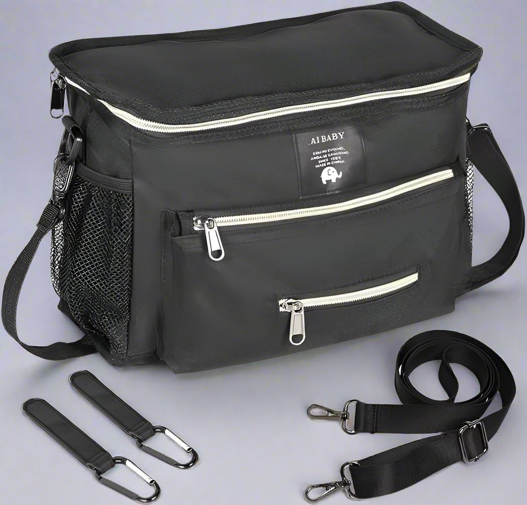 Sac à Langer à Dos - BabyTravel™ - Noir - Solutions bébé